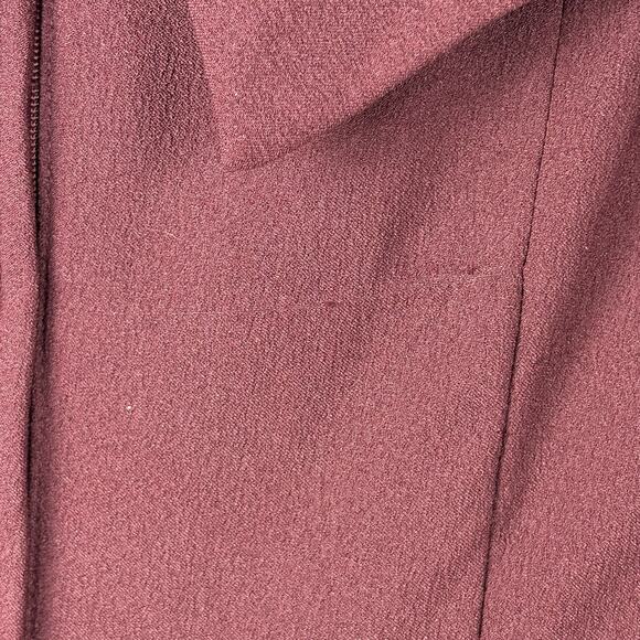 Morilee Bridesmaid Gown Off the Shoulder Trumpet #21636 Formal Wine Size 14 - Picture 6 of 7